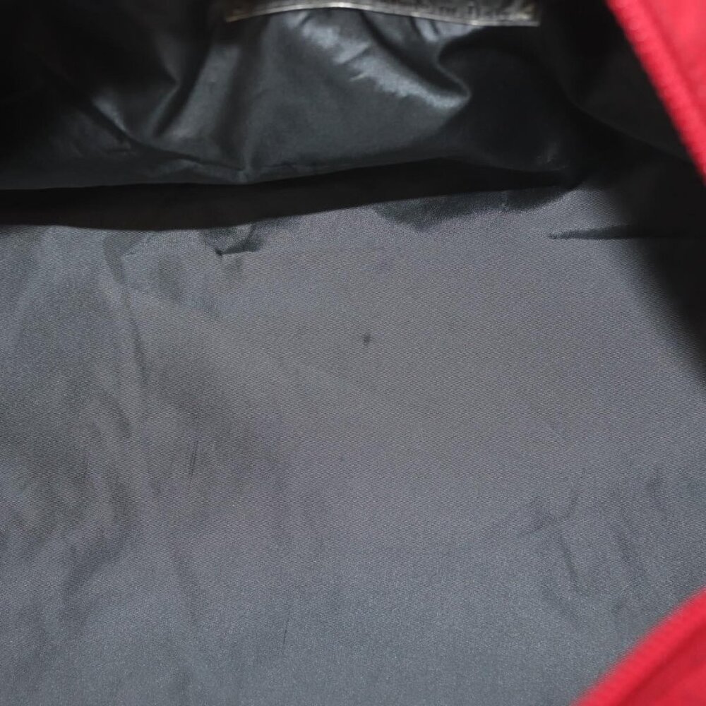 Authentic PRADA Sports Shoulder Bag Nylon Red Silver - Picture 3 of 16